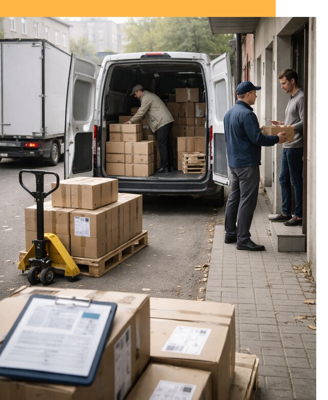 Доставка грузов от двери до двери с таможней от 49212 руб.