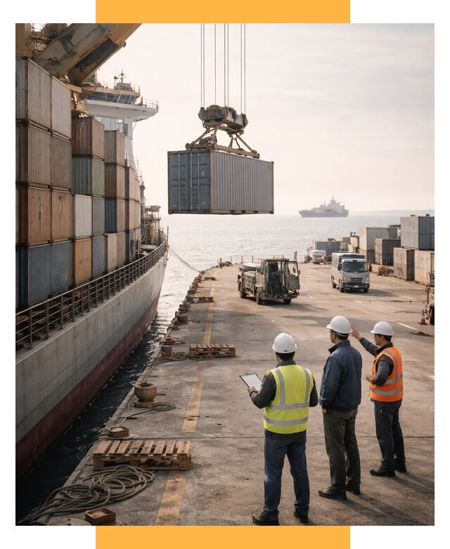 Морские перевозки грузов по миру от 49212 р. | СетСервис-Жрк