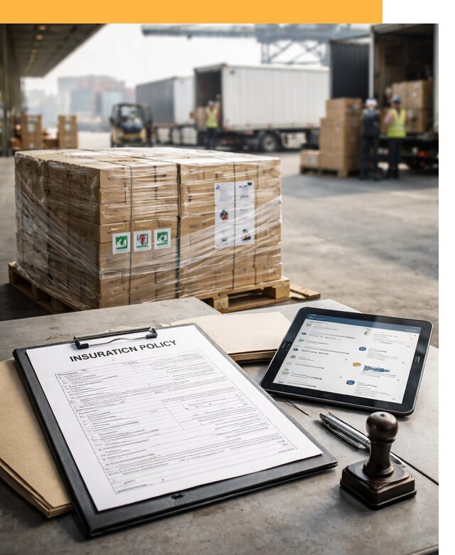 Страхование международных грузов от 3828 руб, полная защита