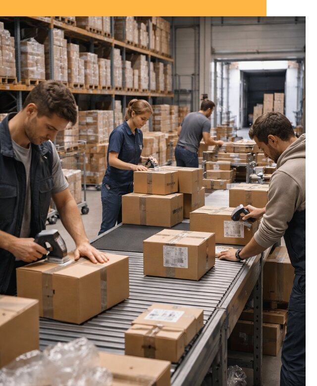 Доставка товаров для маркетплейсов от двери до склада от 8202