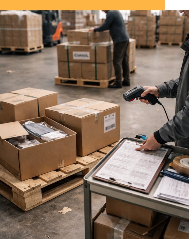 Сборные грузы из Китая: доставка, склад и таможня от 19685