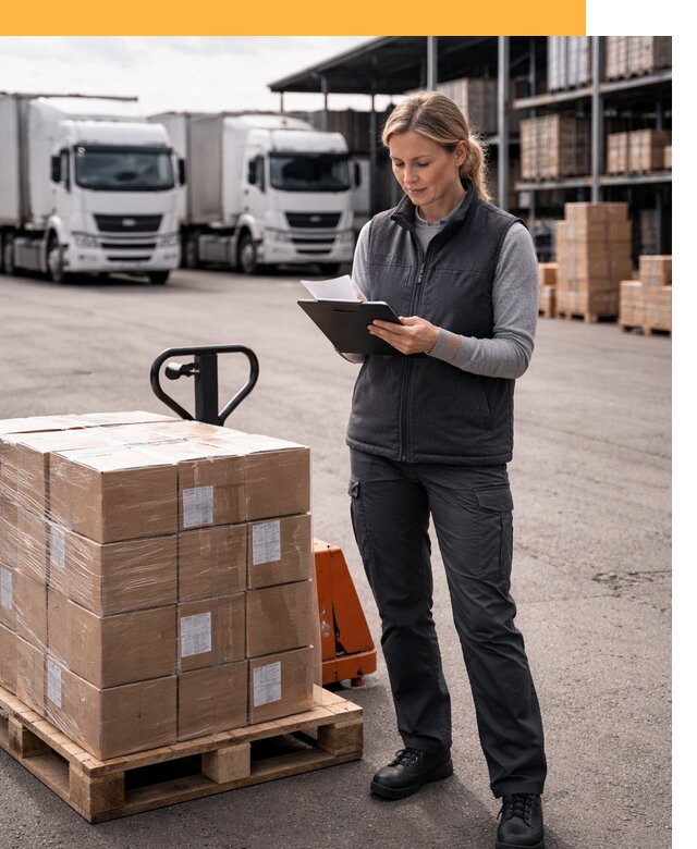 Доставка грузов из Европы к дверям клиента от 13123 руб