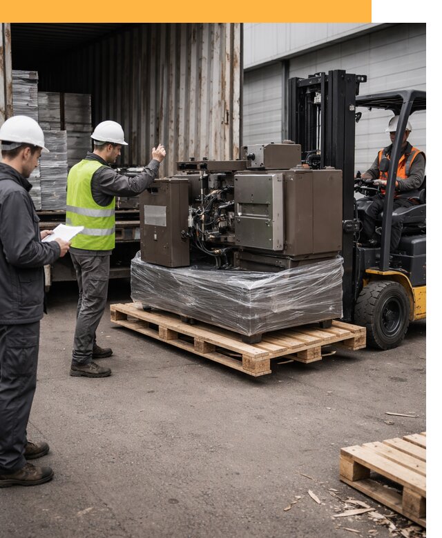 Доставка промышленного оборудования из Европы от 49212