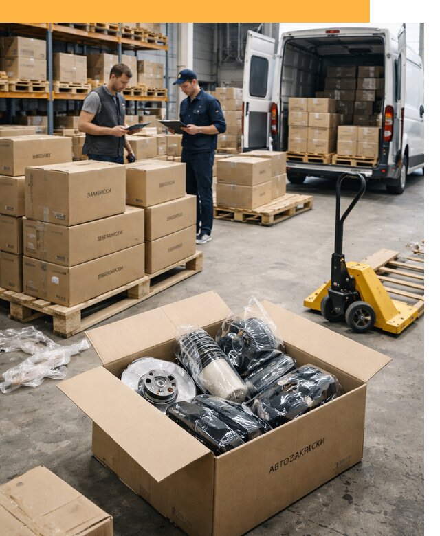 Доставка автозапчастей из Европы от 13670 руб быстро и надёжно