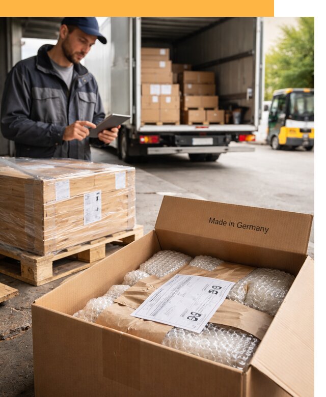 Доставка грузов из Германии от 49212 руб с таможенным оформлением