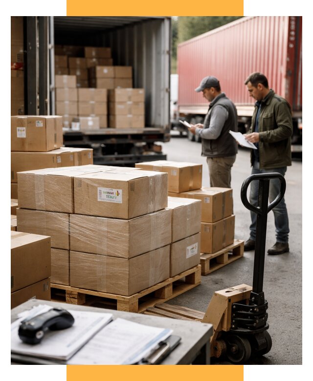 Доставка грузов из Италии в Россию от 19685 р. СетСервис-Жрк