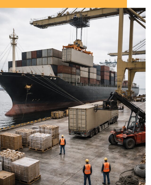 Морские перевозки из Индии: доставка FCL/LCL, таможня от 131232