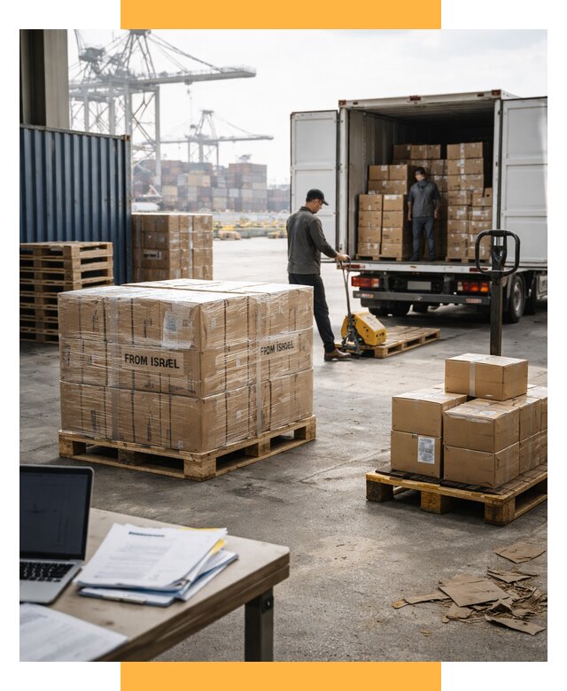 Доставка грузов из Израиля от 16404 р., логистика от СетСервис-Жрк