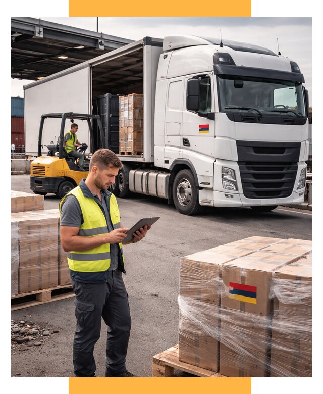 Автоперевозки из Армении от 103892 р. — услуги СетСервис-Жрк