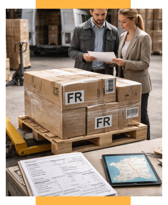 Доставка грузов в Францию от 27340 р., логистика СетСервис-Жрк