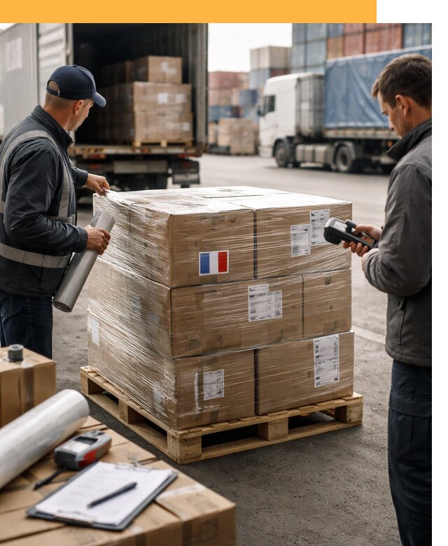 Доставка грузов во Францию от 27340 быстро и надежно