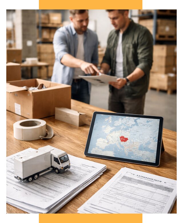 Доставка грузов в Чехию от 38276 р. - логистика СетСервис-Жрк