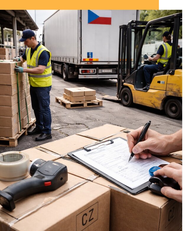 Доставка грузов в Чехию от 38276 руб, международные перевозки