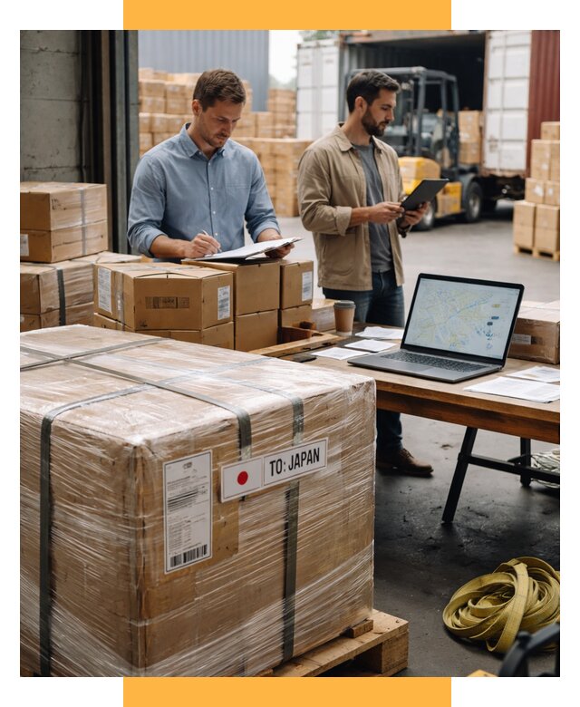 Доставка грузов в Японию от 27340 р., логистика СетСервис-Жрк