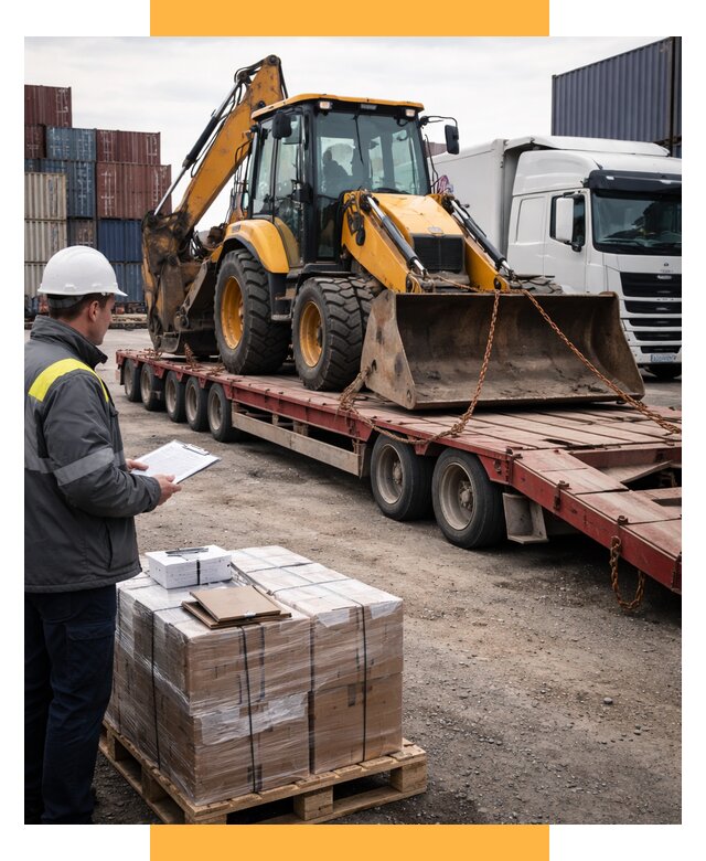 Международная перевозка спецтехники от 49212 р., СетСервис-Жрк