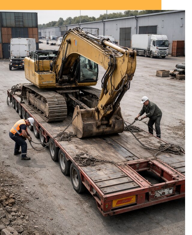 Перевозка спецтехники по России и миру от 49212 руб