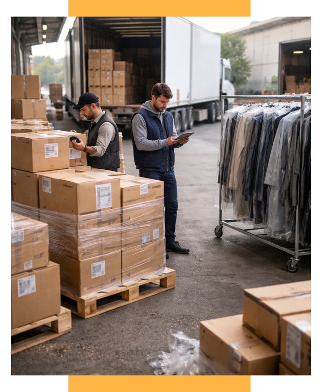 Перевозка и доставка одежды из Китая от 8202 р., СетСервис-Жрк