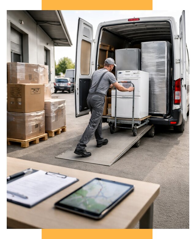 Перевозка бытовой техники от 7108 р. - логистика СетСервис-Жрк