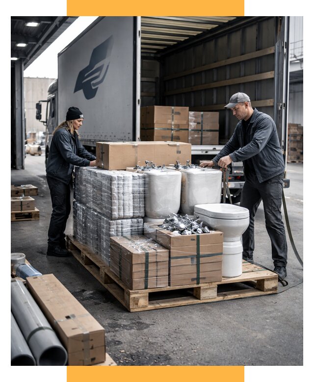 Перевозка сантехники под ключ от 1968 р. | СетСервис-Жрк