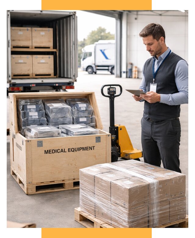 Перевозка медицинского оборудования от 16404 р. в СетСервис-Жрк