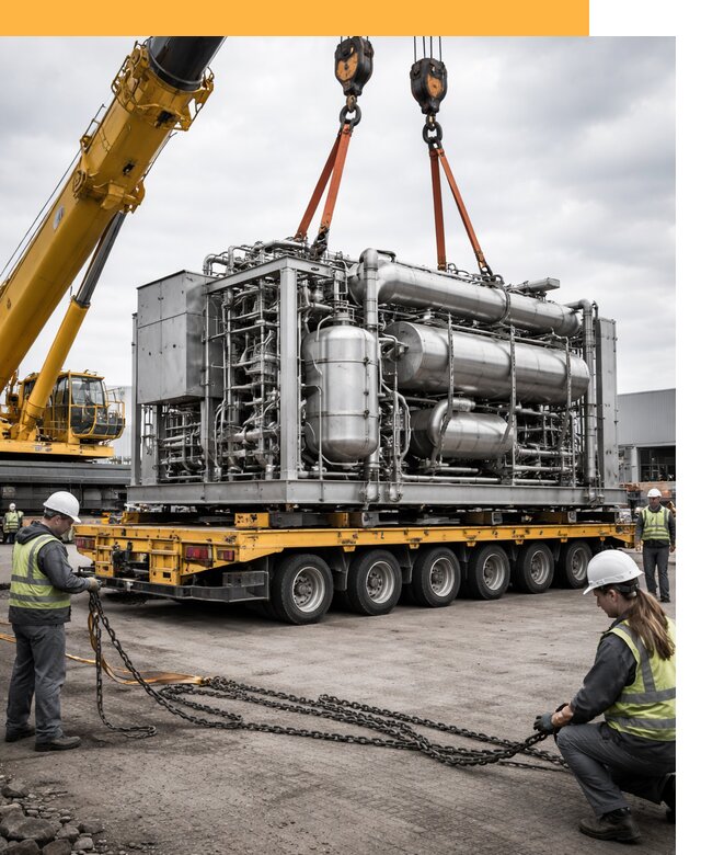 Перевозка тяжеловесных грузов по миру от 164040 руб