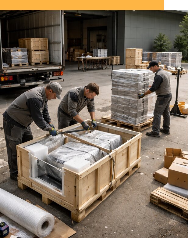 Перевозка выставочных грузов по миру от 27340 руб за м2 с таможней