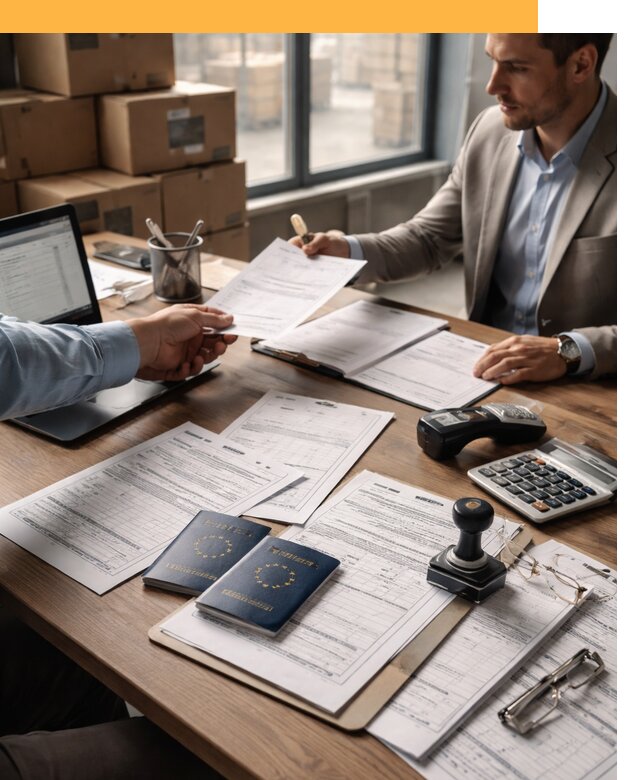 Таможенное оформление грузов из Европы от 9296 руб