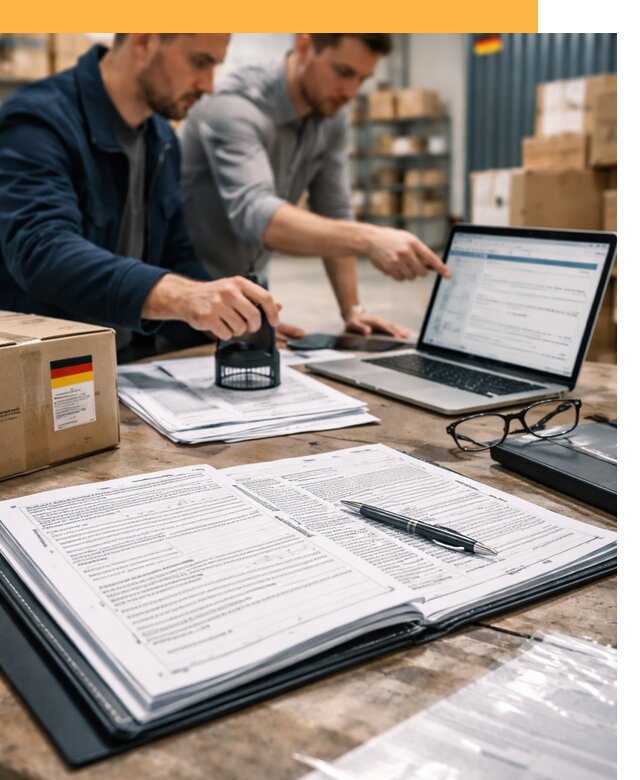 Таможенное оформление грузов из Германии от 9842 руб.