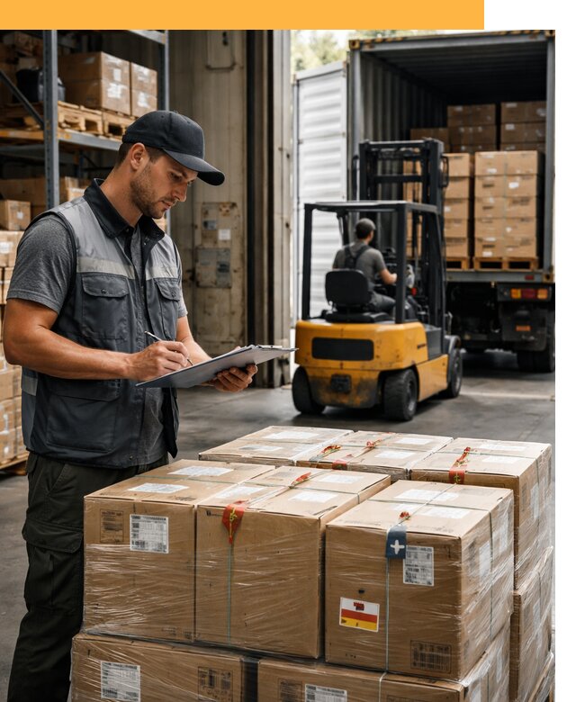 Реэкспорт товаров с таможенным оформлением и доставкой от 13123