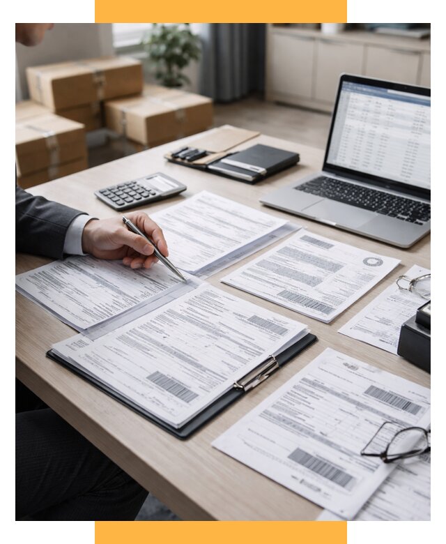 Анализ документов для таможни от 4921 р. - СетСервис-Жрк