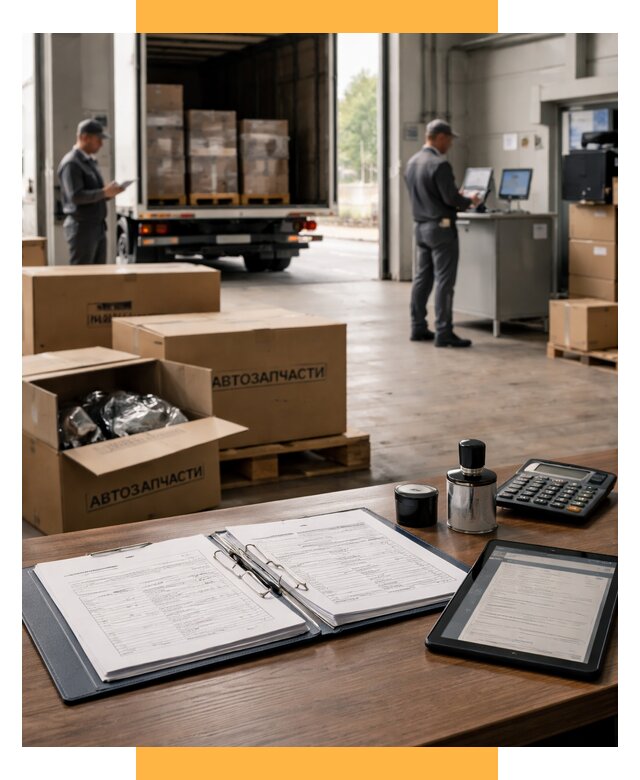 Таможенное оформление автозапчастей под ключ от 9296 р., СетСервис-Жрк