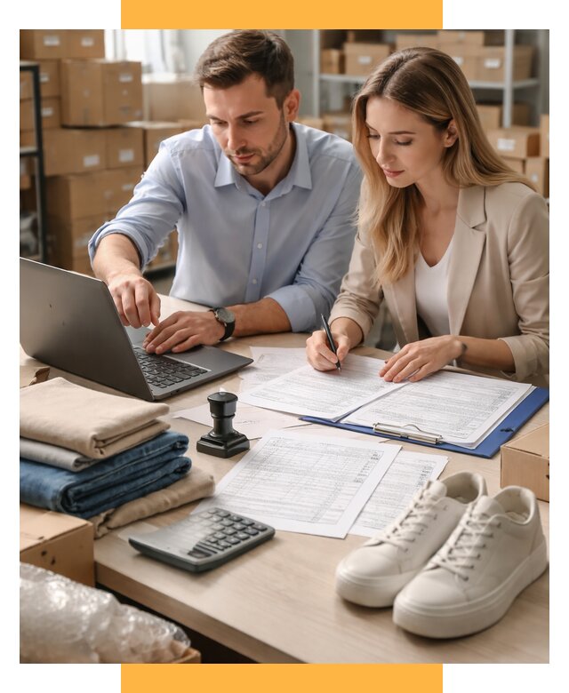 Таможенное оформление одежды и обуви от 7108 р. | СетСервис-Жрк