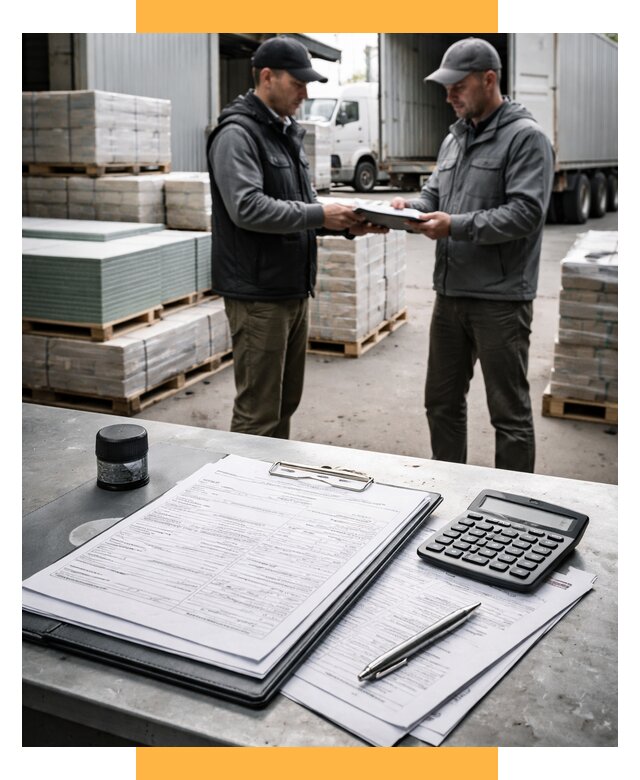 Таможенное оформление стройматериалов от 9296 р. | СетСервис-Жрк