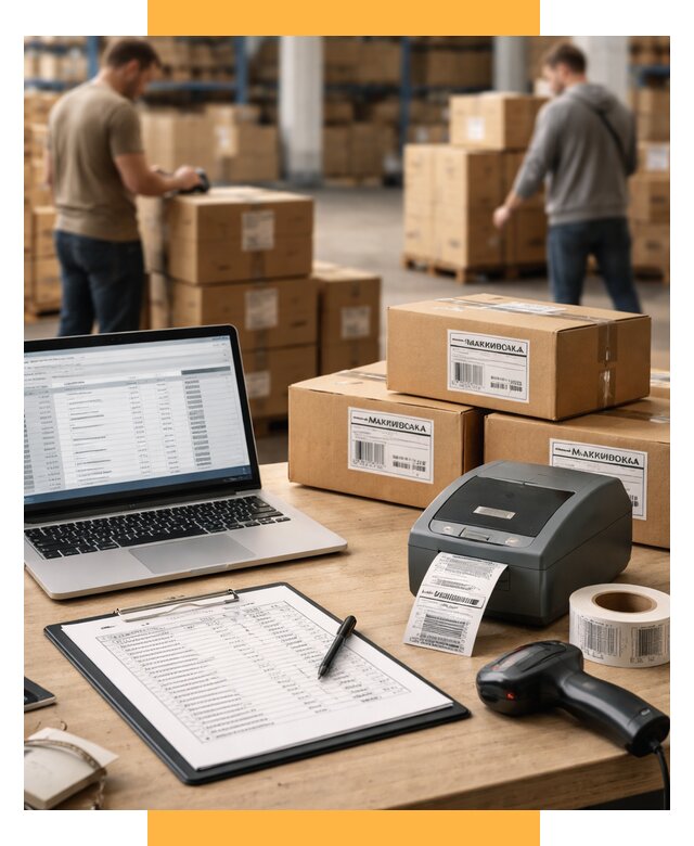 Маркировка импортных товаров от 4921 р. под ключ, СетСервис-Жрк